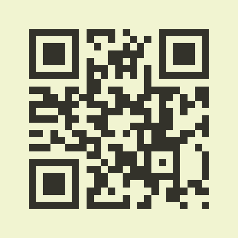 QR code linking to the GFSC mailing list signup
